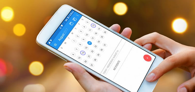 Trinetra iWay is now integrated with Mobile Calendar for Quick Scheduling and Notification on Tasks